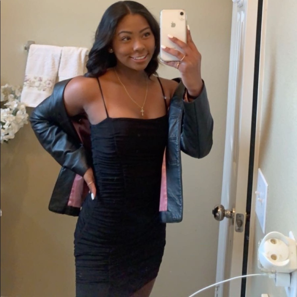 Black party dress